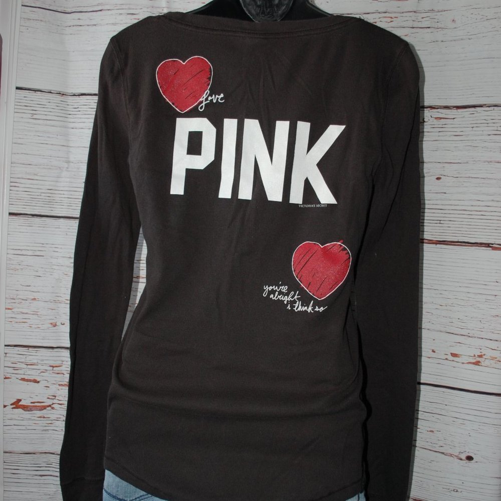 Victoria's Secret PINK Long Sleeved Tee